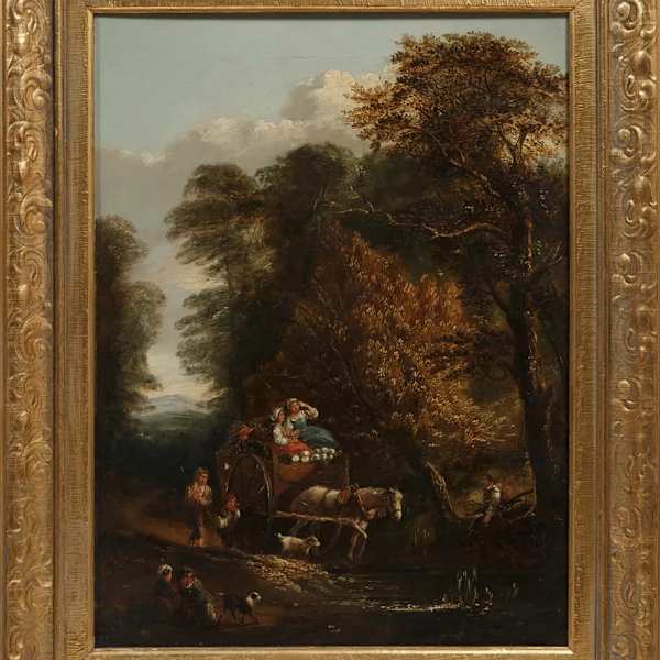 ‘The Market Cart” by Thomas Barker of Bath, After Thomas Gainsborough, Image 1.