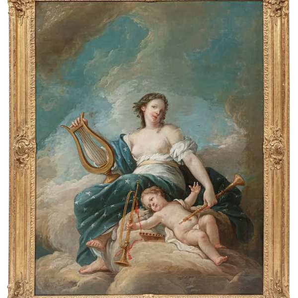 “The Personification of Music” by Philippe De La Salle, Image 1.