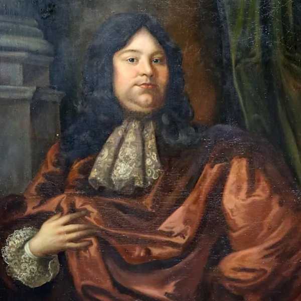 “PORTRAIT PAINTING OF WILLIAM PENN” by English School, Image 1.