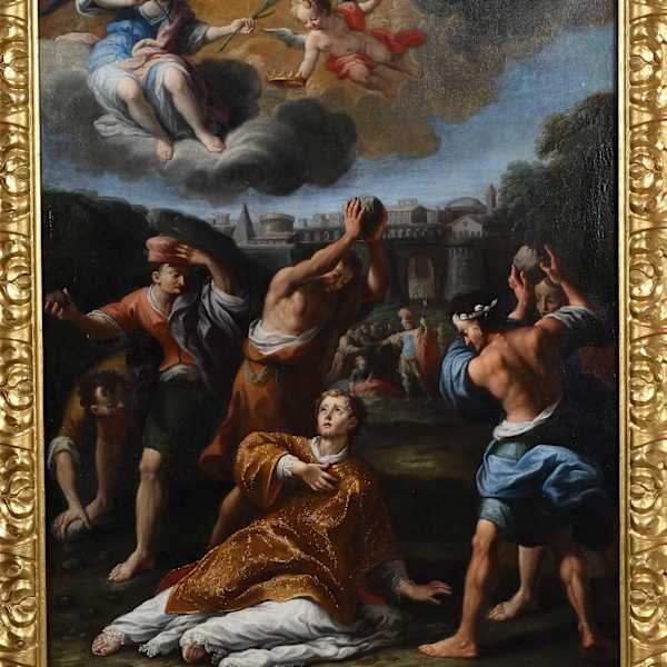 “The Martyrdom of St. Stephen” by Follower of Ludovico Cardi, Image 2.