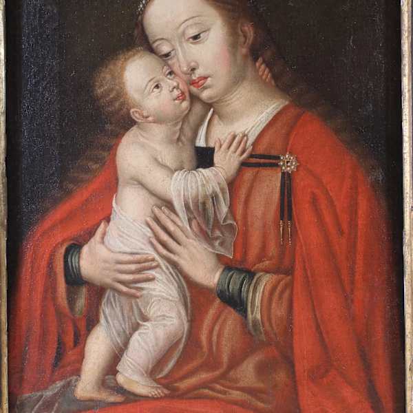 ‘Madonna and Baby Jesus’ by Ambrosius Benson, Image 4.