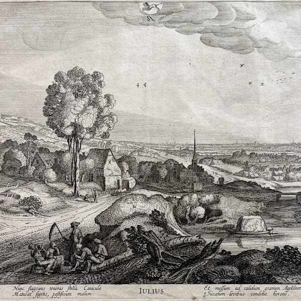 "Kleppel Mans beurt by Rotterdan" by Jan Van de Velde, Image 2.