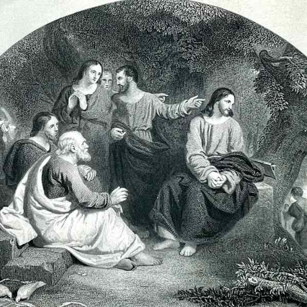 "Christ Lamenting over Jerusalem" by Sir Charles Lock Eastlake (1793–1865 British), John Outrim {engraver}(1810-1874 British), Image 1.