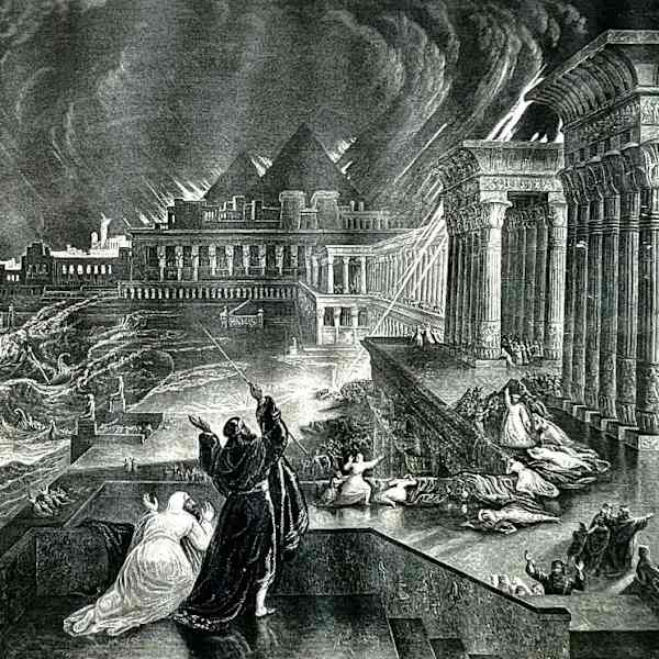 “The Seventh Plague” by John Martin, Image 1.
