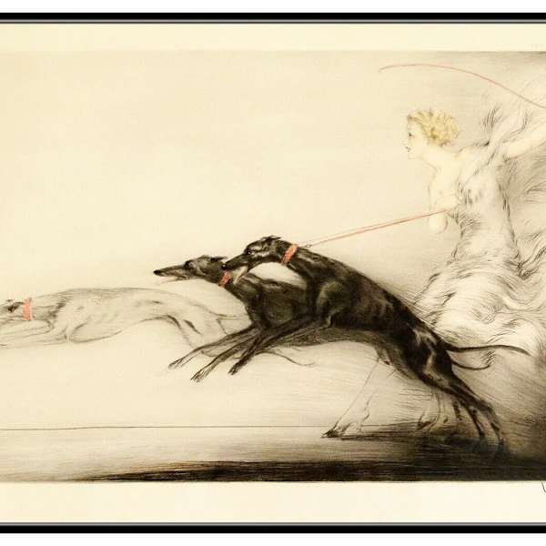 “Speed” by Louis Icart, Image 2.