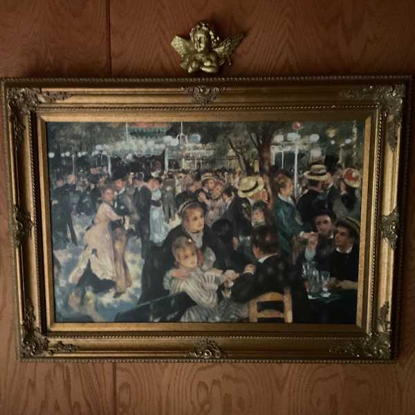 "Bal du Moulin de la Gallete" “Homage” by Pierre-Auguste Renoir After, Image 2.