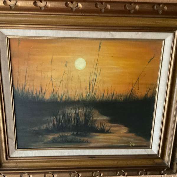 "Marsh Sunrise" by American School, Image 2.