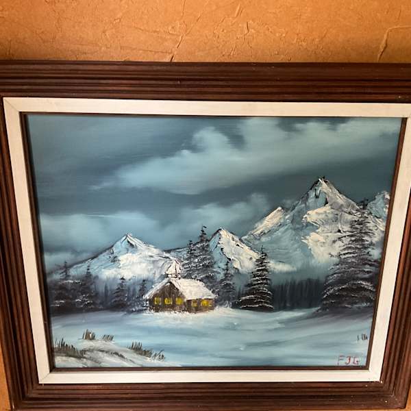 "WINTER SCENE" by Fj Garland, Image 2.