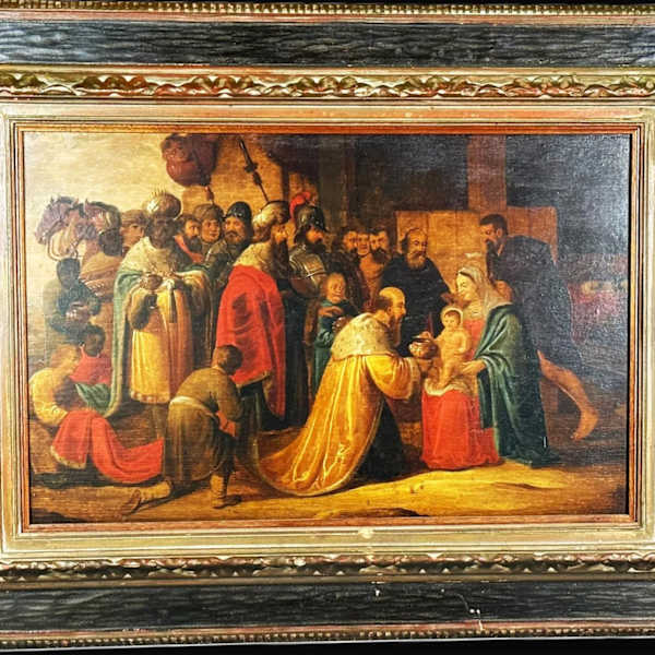 ADORATION OF THE MAGI by Flemish School, Franz Francken, Image 2.