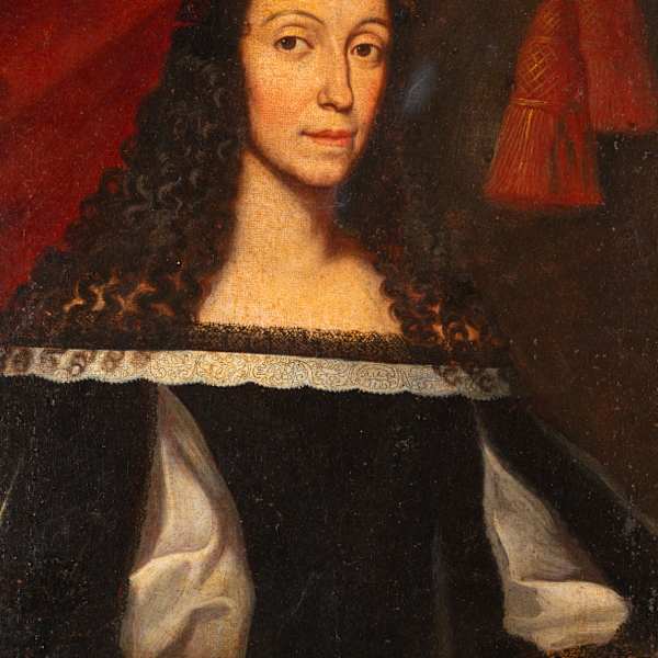 “School of Zurbaran, A Portrait of the Marquesa Brigida Spinola Doria Imperiale” by Spanish School, School of Zurbatan, Image 1.