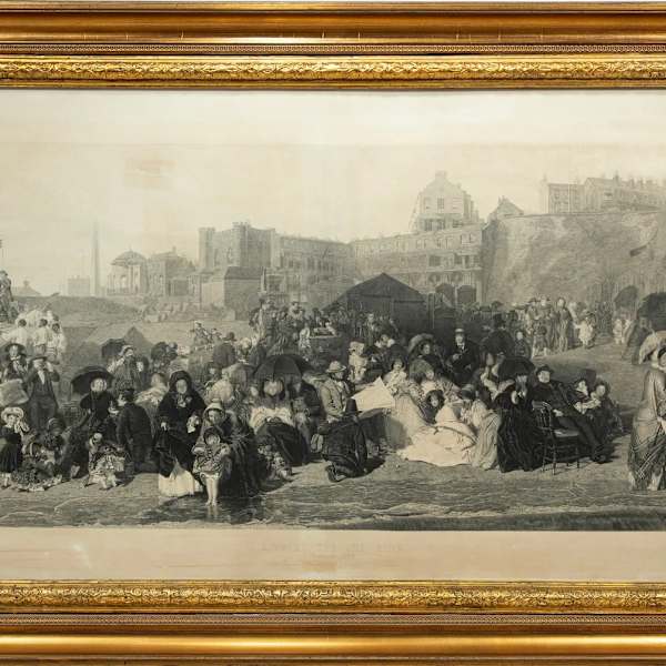 "Life at the Sea-Side, Ramsgate 1854" by William Powell Firth, C. W. Sharpe   Engraver, Image 2.