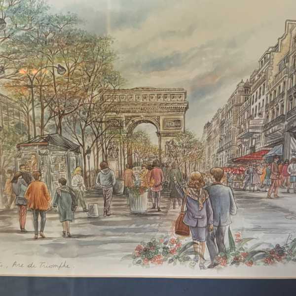 “Paris, Are de Triomphe” by Bernadette Vaz, Image 1.