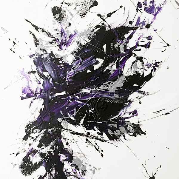 Reign in Purple Diptych by Ron Smith, Image 1.