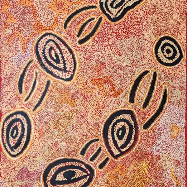 Snake Dreaming by Leston Japaljarri Spencer, Image 1.