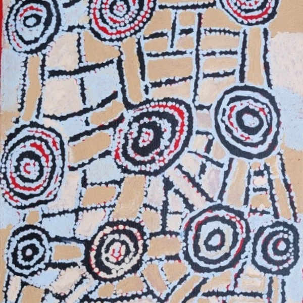 Water Dreaming by Mickey Jampijinpa Singleton, Image 1.