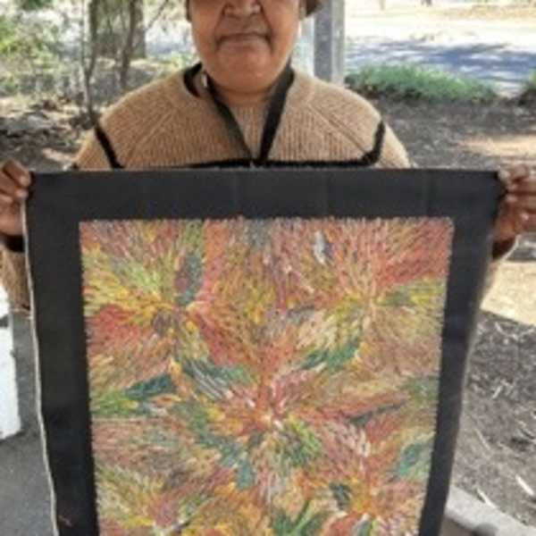 Medicine Leaves by Bernadine Johnson Kemarre, Image 1.