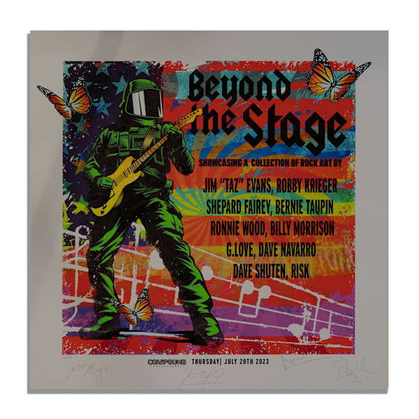 Beyond The Stage by Risk, Taz Evens, Image 1.