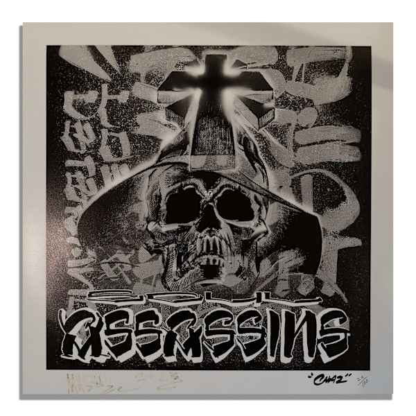 DJ Muggs Album Cover by Chaz Bojorquez, Image 1.