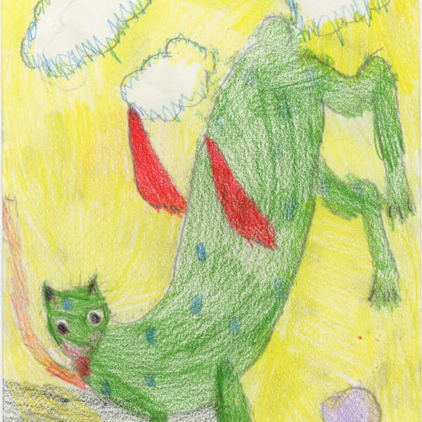 Untitled (Green Dragon) by Isabel Garcia, Image 1.
