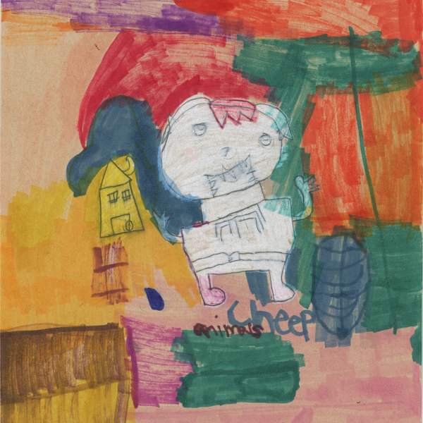 Untitled (Animals, Cheep) by Reyna Camarillo-Gusimat, Image 10.