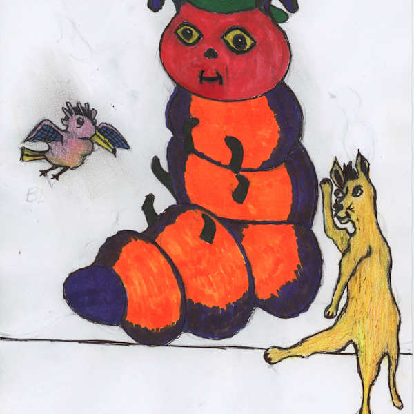 Untitled (The Hungry Caterpillar) by Anthony Rhynes, Image 1.