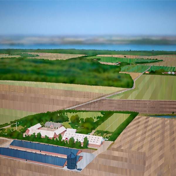 Thyrasminde, Kultiveret Landskab by Allan Otte, Image 3.