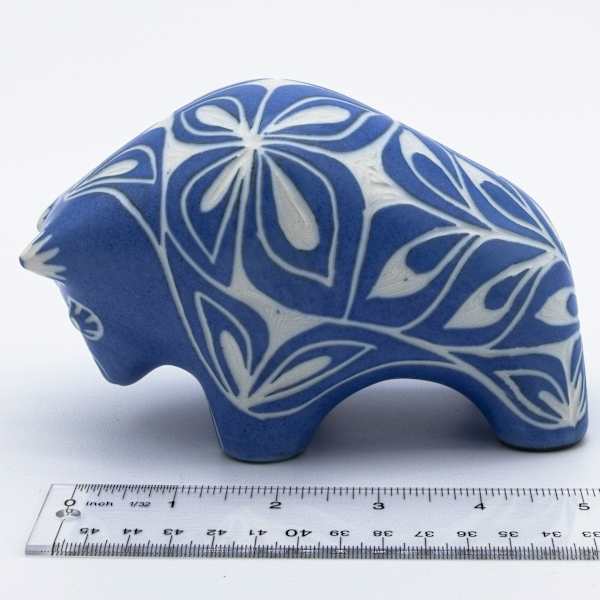 Blue Zoo Bison by Pablo Zabal, Image 2.