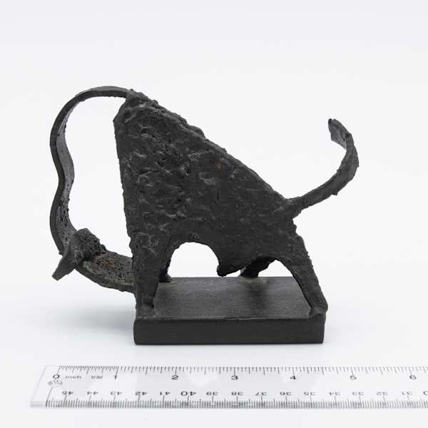 Mid Century Brutalist Bison by Jaro Svitorka, Image 5.