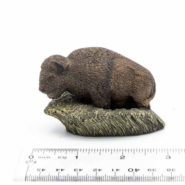 Buffalo - Cold Cast Bronze Wildlife Collection by Charles Earnhardt, Image 3.