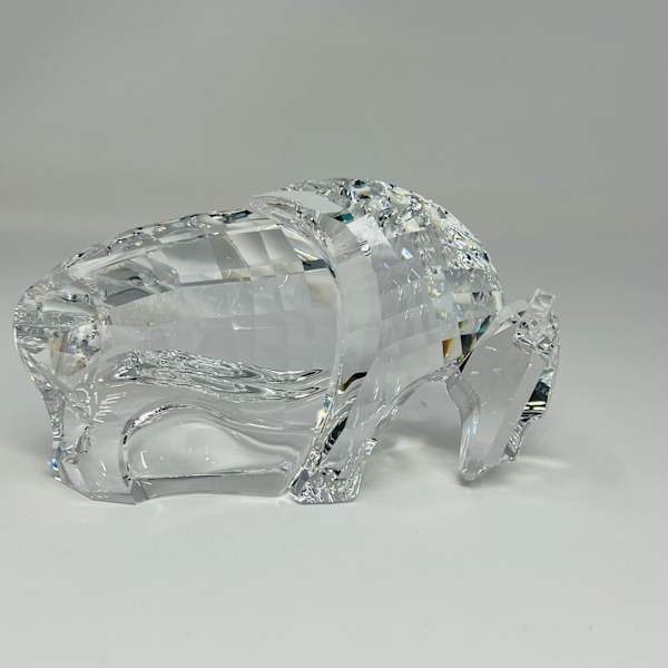 Swarovski Crystal "Tatanka" Bison by Martin Zendron, Image 1.