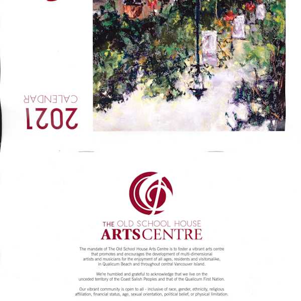 2021 TOSH Calendar by Carla Flegel, Dan Gray, Martin Hill, John Hofman, Sheena McCorquodale, Caroline Morrison, Elyse Botha, Vivian Frow, Martin Hill, Laura Hilts, Bonnie Klassen, Donna McDonnell, Ken Morgan, Deborah Nicol, Lynn Orriss, Ludek Sotola, Jessy Watson, Georgia Edwards, Katina Tryon, Dana Lamos, Image 1.