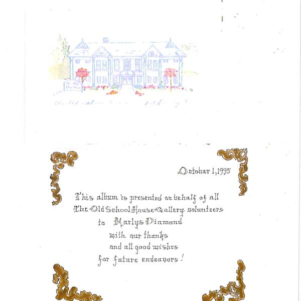 Marlys Diamond- Personal Archives 1989-1995 by Marlys Diamond, Image 1.