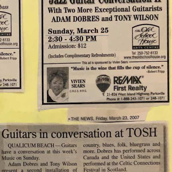 Jazz guitar conversation II/ Music On Sunday by Adam Dobres, Tony Wilson, Image 1.