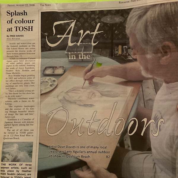 Splash of colour at TOSH by Heather Rois Noddin, Diane Michelin, Larry Aquilar, Corinne James, Fred Davies, Joyce Kamikura, Image 1.