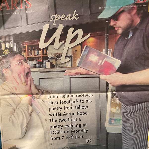 Speak Up by John Hellum, Shawn Becker, Aaron Pope, Joe Rosenblatt, Keith Harrison, Liz Ross, Image 1.