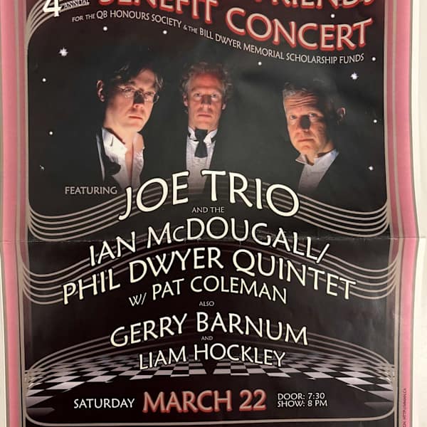 Phil Dwyer & Friends 4th Benefit Concert by Joe Trio, Gerry Barnum, Pat Coleman, Phil Dwyer, Liam Hockley, Ian McDougall, Image 2.