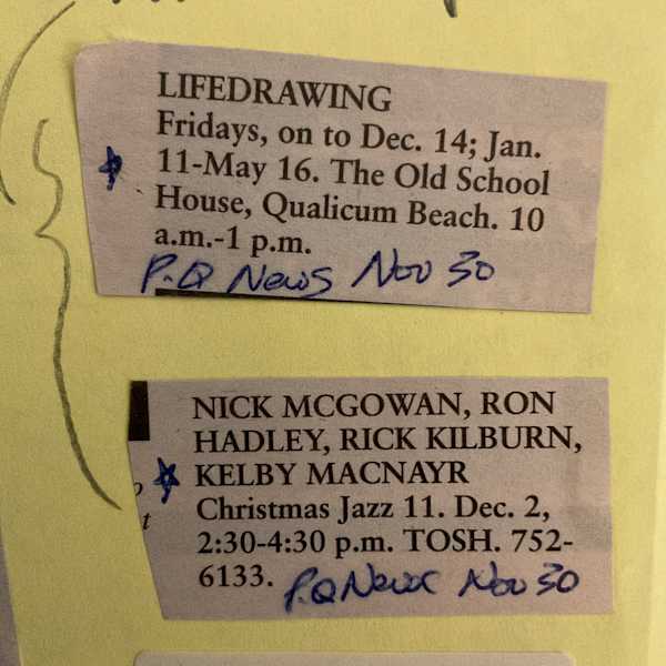Arts Line up Nov 2007 by Ron Hadley, Rick Kilburn, Kelby MacNayr, Nick McGowan, Image 1.