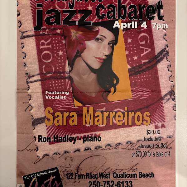 Portuguese Jazz Cabaret by Ron Hadley, Sara Marreiros, Image 1.
