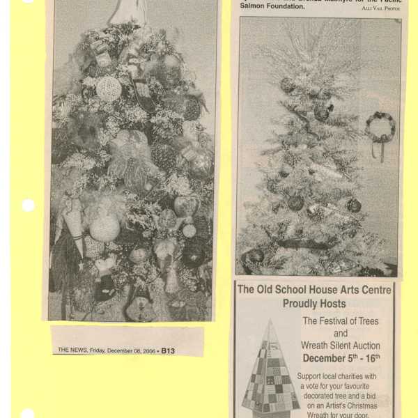 Festival of Trees by Arlene Howard, Jan Cole, Brenda McIntyre, Image 1.
