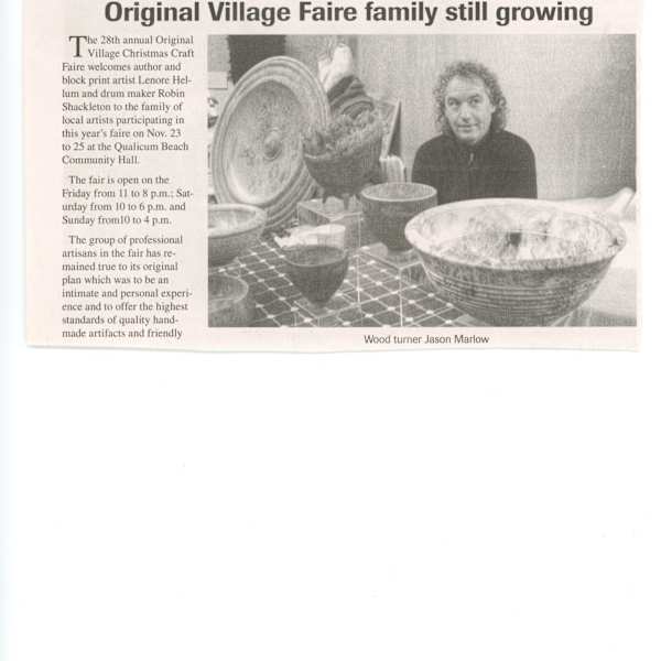 Original Village Faire family still growing - Dec 2007 by Larry Aguilar, Lenore Hellum, Ted Jolda, Mike Keller, Mick Langley, Pauline Pike, Sandy Richardson, Jonathan Rout, Lenore Shackleton, Sylvan Temple Drums, Ann-Marie Veale, Dee Aguilar, Armando Dos Santos, Lucinda Hepting, Wray Parsons, Dawne Brandel, Kim Naylor, Del Mark, Image 2.