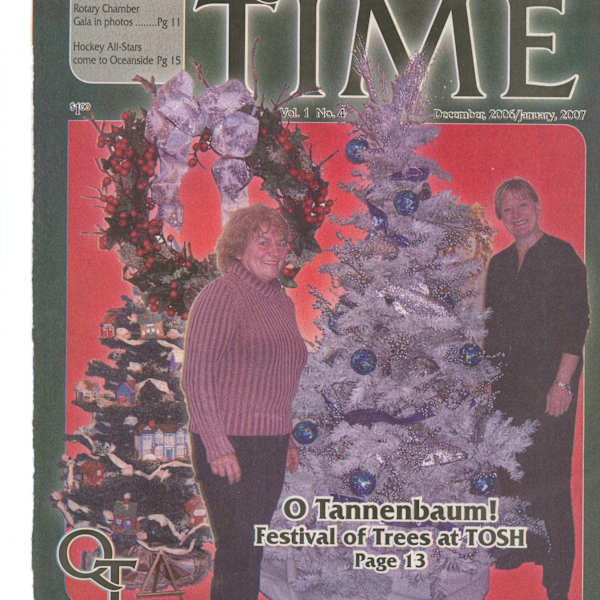 O Tannenbaum! Festival of Trees at TOSH December/January 2007 by Arrowsmith Needle Arts Guild, Corinne James, Dixie Deans, Jean Grant Horner, Morning Glory School, D'Laine Robertson-Hooper, Morgan Hooper, Deb McKinley, Rosalind Shafi, Arlene Howard, Oceanside Middle School Grade 6, French Creek Elementary Grade 2-3, Oceanside Girl Guides, Bamboozle, House of Leaves, Bahari B&B, Greg Sabo Accounting, Image 2.