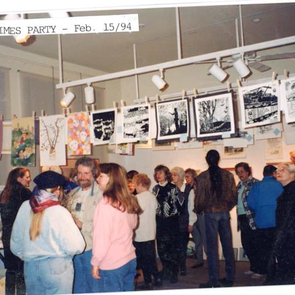 Photo Album 1994 by Al Rangor, Peggy Burkosky, Brent Heighton, Elena Travanut, Linda Haylock, Babe Gunn, Dorothy Nicholson, Dan Gray, Marguerite Stevens, Art Vickers, Mildred Say, Elaine Thompson, Christopher Schink, Mary Leigh Campbell, Margo Cyr, Dorothy Francis, Harry Heine, Gail Jacobson, Olivia Mennie, Gloria Miller, Bill Townsend, Brad Wylie, Image 1.
