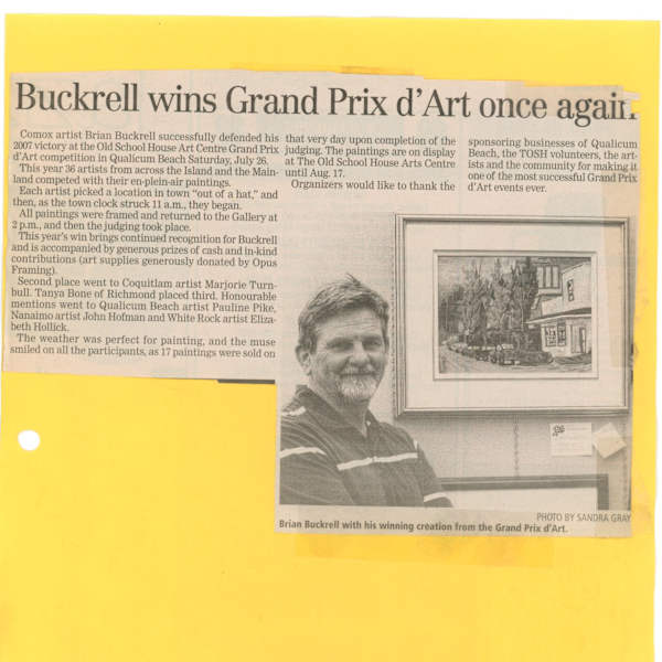 Buckrell wins Grand Prix d'Art once again by Brian Buckrell, Sandra Gray, Marjorie Turnbull, Tanya Bone, Pauline Pike, John Hofman, Elizabeth Hollick, Image 2.
