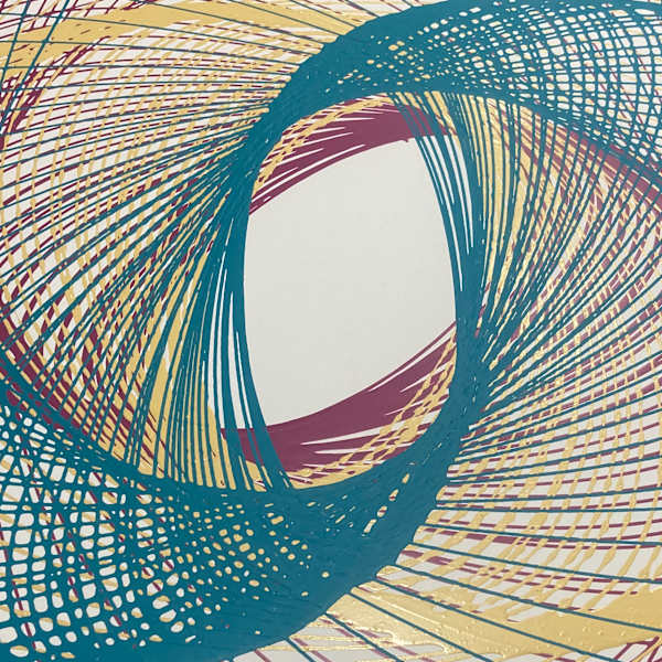 Untitled Pendulum Painting by Bill Jurries, Image 1.