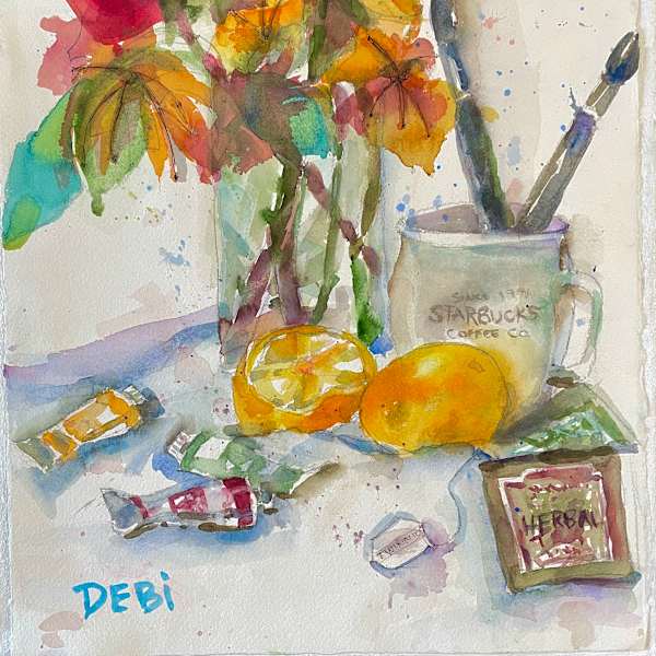 Blooms & Lemon with your tea? by Debi Carter, Image 1.