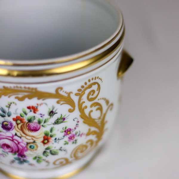 Vintage French Cachepot by Limoges, Image 2.