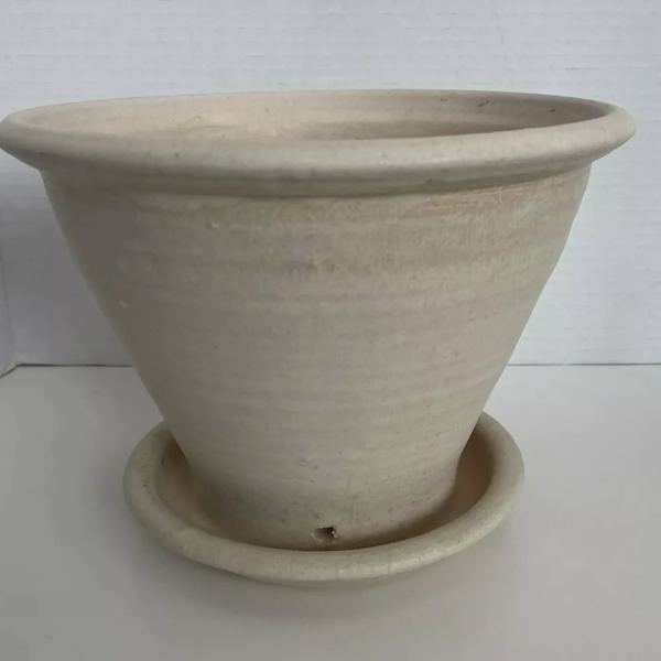 Pewabic Flower Pot by Pewabic Pottery, Image 1.