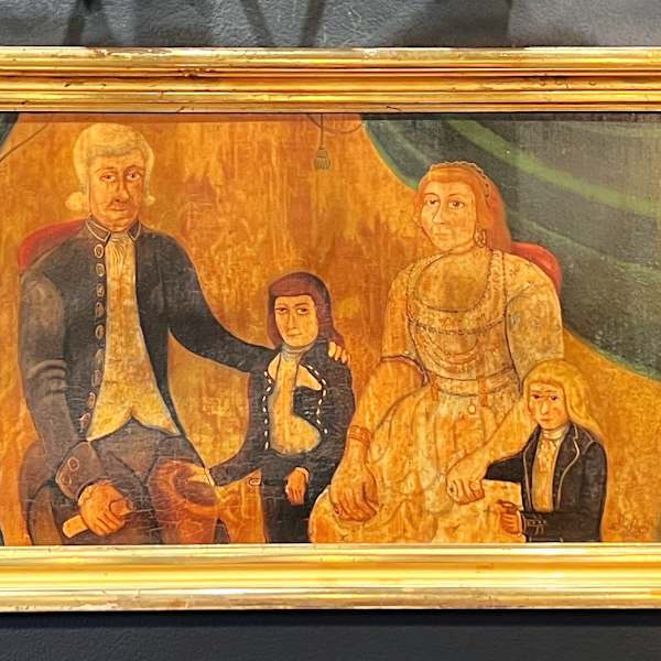 Family Portrait - American School by Silas Rhykill, Image 1.