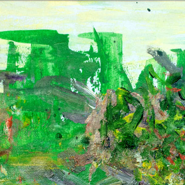Amazon Scene 1A (Triptych) by Lorena Salinas, Image 1.