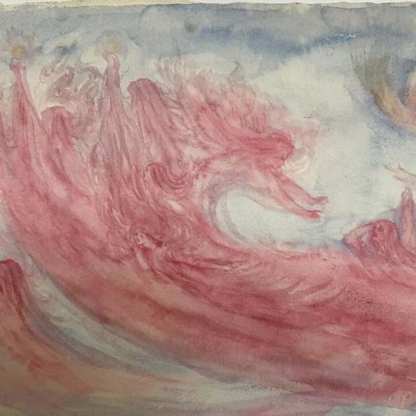 Waves sketch by Antony Baynes, Image 1.